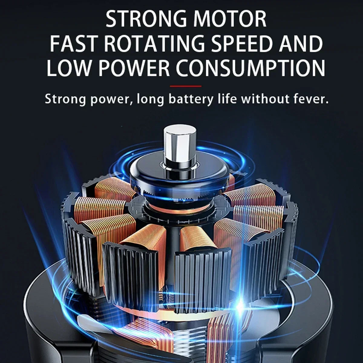 Kemei KM-1856 Professional Hair Clipper LED Display Cordless USB Interface Professional Men's Haircut Machine Hair Cutting