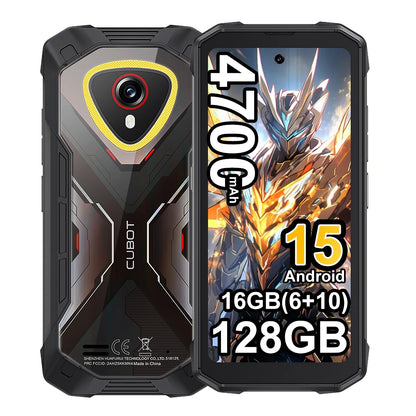 [Ship From Poland] Cubot KingKong Mini 4 6GB+128GB Mini Rugged Smartphone 4.7-Inch 90Hz Display 4700mAh  NFC 48MP Android 15