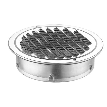 70-300mm Round Stainless Steel Vent Grille Exterior Wall Duct Ventilation Tool Hood Exterior Wall Duct Ventilation Tools