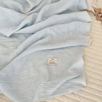 Baby Blanket Floral Soft Cotton Muslin Newborn Swaddle Wrap Receiving Blanket Quick Dry Bath Towel Baby Stroller Cover