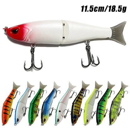 11.5cm/18.5g Balam Glide Bait Catfish Joint Giant Hard Bait Swimbait for Pike Bass Saltwater Glide Bait Leurre De Pêche
