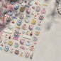 Luxury 5D Floral Nail Art Stickers Gold Silver Chinese Style Metal Frame Shiny Crystal Rhinestone Self Adhesive Manicure Decal
