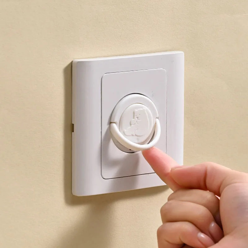 10pcs Baby Safety Socket Covers Electrical Outlet Protectors Cover Anti-electric Shock Socket Cover Child Safe Protection