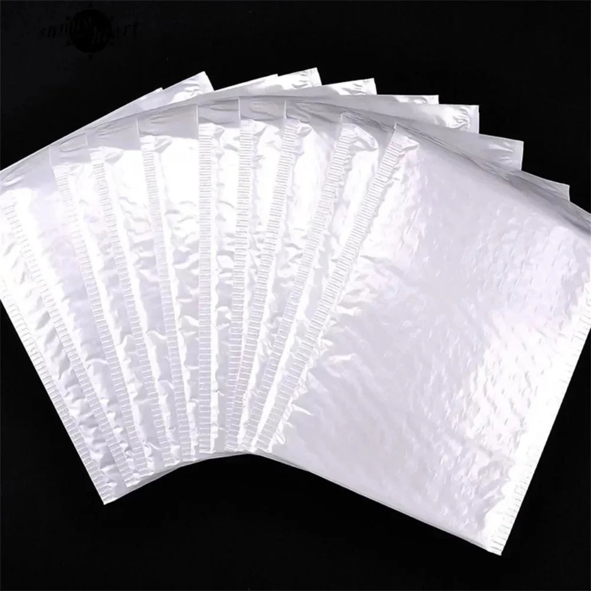 10-50Pcs Bubble Envelopes White Foam Shipping Bags Poly Bubble Mailers Pad Self Seal Packing Bags for Magazine 11cm 15cm 23cm