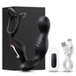 Prostate Massager Vibrator Sex Toy for Men Anal Butt Plug Rechargeable 360 Rotating Head Remote Control Penis Ring Waterproof