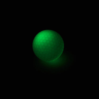 Durable Luminous Golf LED 3-layer Practice Ball Glitter Long Lasting Bright Golf Balls  Glow In The Dark For Night Practice 골프