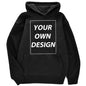 Customized DIY Print Men Woman Autumn Winter Hoodies Casual Classic Pullovers Simple Comfy Streetwear Soft Warm Sports Clothing