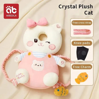 AIBEDILA Newborn Head Back Protector Baby Protect Pillow Learn Walk Headgear Prevent Injured Safety Pad Prevention Fall Pillows