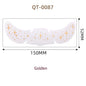 1pc Hot Stamping Freckles Makeup Sticker Metallic Radiation Golden Silver  Fake Freckles Temporary Tattoo Stickers Face Makeup