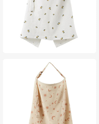 Cotton Breastfeeding Cover Mother Outing Nursing Covers Adjustable Privacy Baby Feeding Breastfeeding Apron Stroller Blanket
