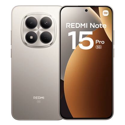 Xiaomi Redmi Note 15 Pro 5G Smartphone, NFC MTK Dimensity 7400-Ultra 6.83" 120Hz Display 200MP Camera 45W Charge Battery 6580mah
