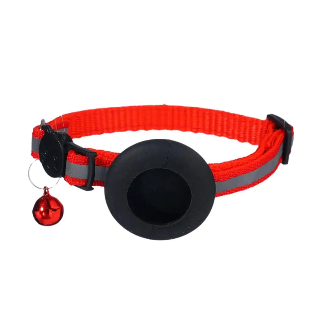 Reflective Adjustable Cats and Small Dogs Collars with Bells Pet Supplies Anti-strangling Cats Necklace Breakaway Cat Collar