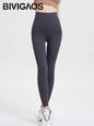 BIVIGAOS High-Quality Summer Sunscreen Shark Leggings Women Ultra-Thin High Elastic Nude Feeling Seamless Sport Fitness Leggings