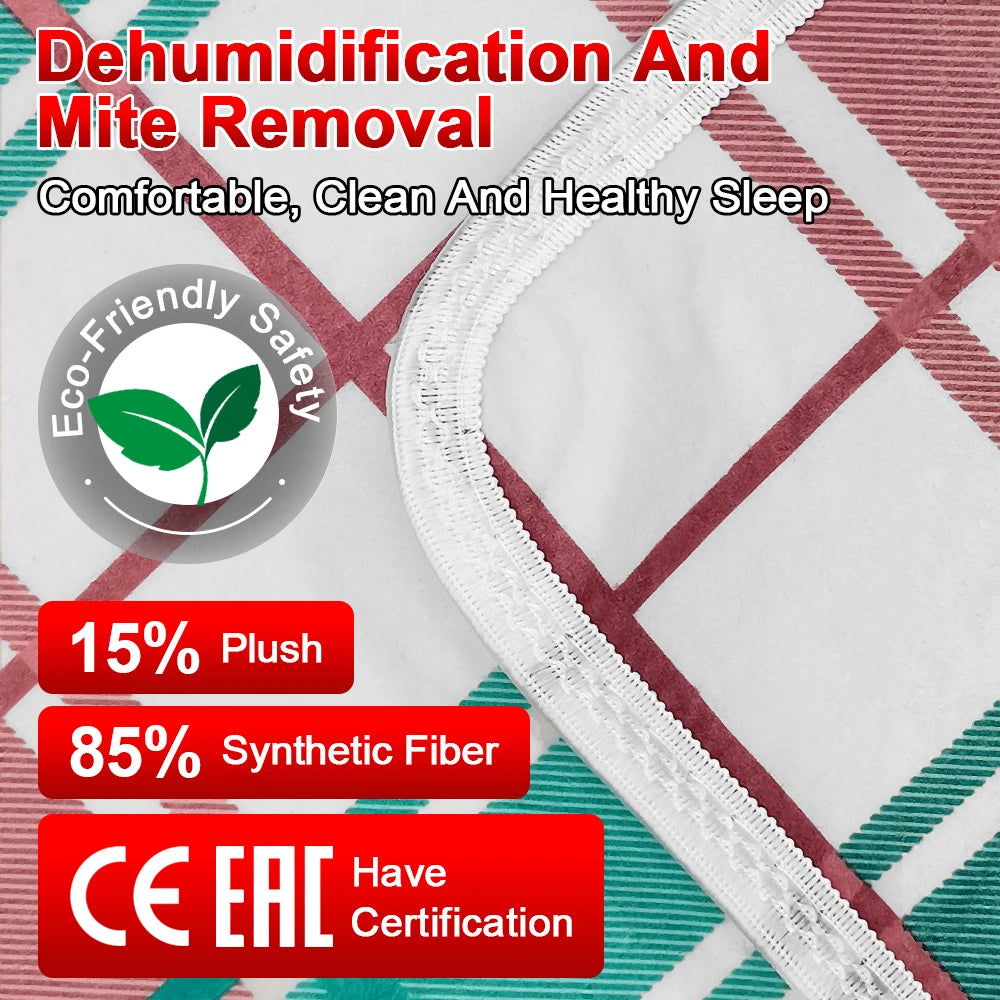 Electric Blanket Heated Mattress 70cm/120cm/150cm Thicker 220V/110V Heater Blanket Electric  Winter Body Warmer Home  EU/US Plug