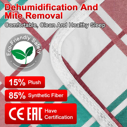 Electric Blanket Heated Mattress 70cm/120cm/150cm Thicker 220V/110V Heater Blanket Electric  Winter Body Warmer Home  EU/US Plug