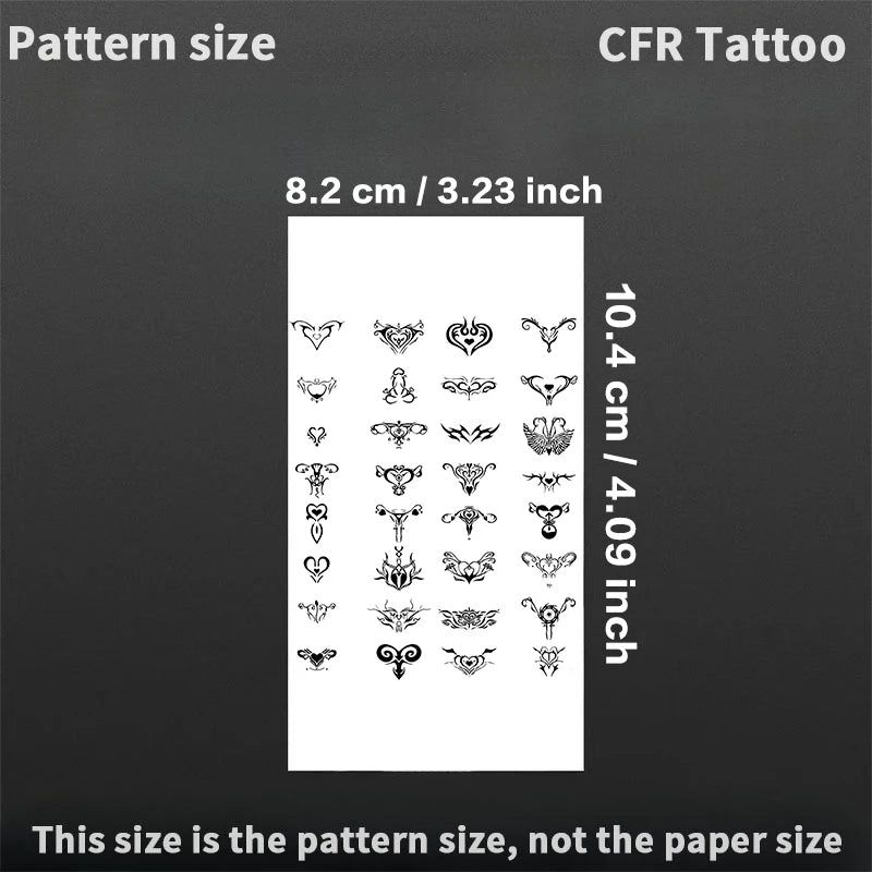 Temporary Tattoos Man Sexy Hotwife Waterproof Fake Tatto Finger Succubus Herbal Juice Tattoo Sticker Must Tattoo Woman Tatuaje