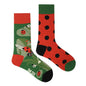 1 Pair Man Women Sock Original AB Tide Socks Colorful Cat Dog Koala Cow Cotton Socks Four Seasons Unisex Socks for Birthday Gift