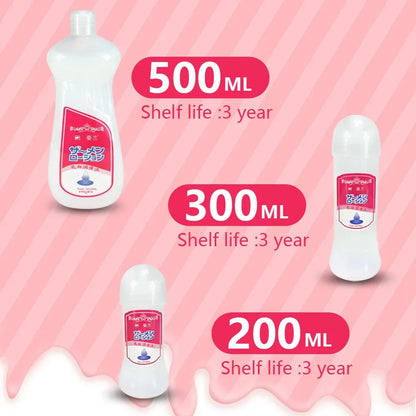 500ML Lubricant for Sex Cream Super Capacity Viscous Lube Water Based Sex Massage Oil Anal Adult Masturbation Toy Couple Game