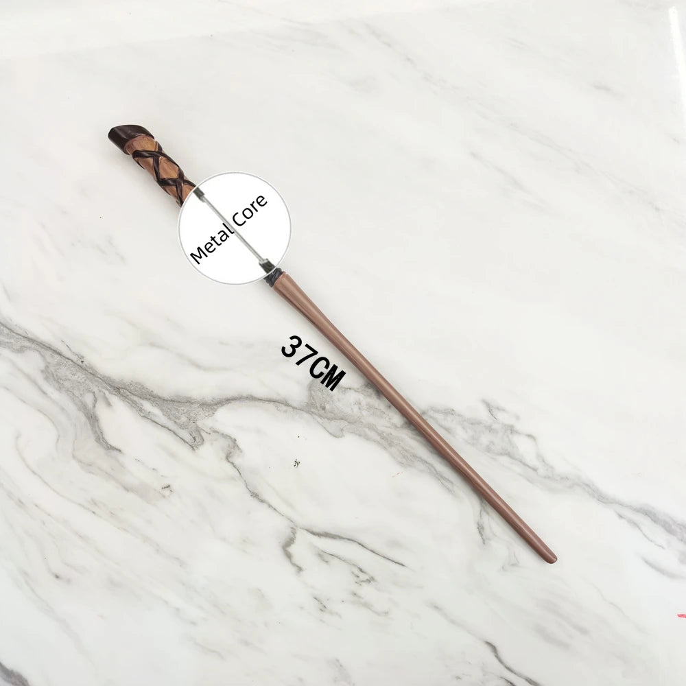 Anime Cosplay Magic Metal Core Wand With Box Children Decoration Toy Accessories For Kids Bacchetta Di Plastic Magic Stick
