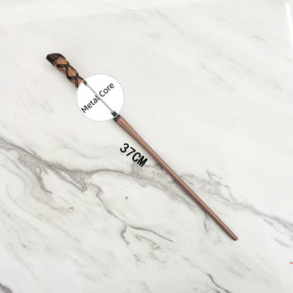 Anime Cosplay Magic Metal Core Wand With Box Children Decoration Toy Accessories For Kids Bacchetta Di Plastic Magic Stick