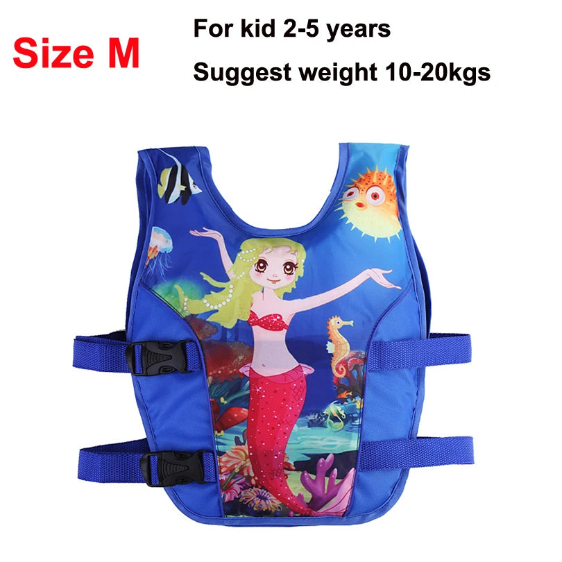 Boy Girl Non Inflatable Swim Vest Safer Baby Float Vest Swimwear Kids Good Swimming Learning Helper Swimming Pool Accessories
