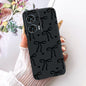 Case For Motorola Edge 50 Fusion Cover XT2429-1 Popular Flower Soft Black Silicone Phone Cases For Motorola G96 5G MotoG96 Funda