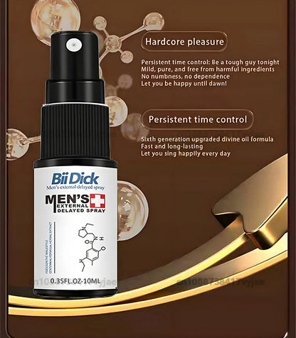 60 Minutes Long Lasting Men's Sex Spray, Without Ejaculation Spray for Men, Fast Erection, Premature Ejaculation Adult Product