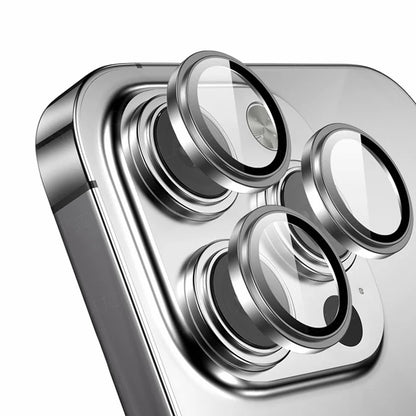 2-3Pcs Blue Colour Metal Lens Ring For IPhone 17 16 15 14 Pro Max Camera Protector Covers For IPhone 13 Pro Max Full Cover Glass