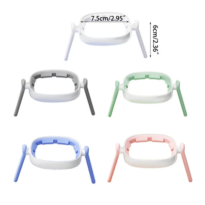 Classic Feeding Bottle Handles Soft Compatible Silicone Baby Nursing Bottles Handles Easy to Carry Handles for Hegen Bottle Size
