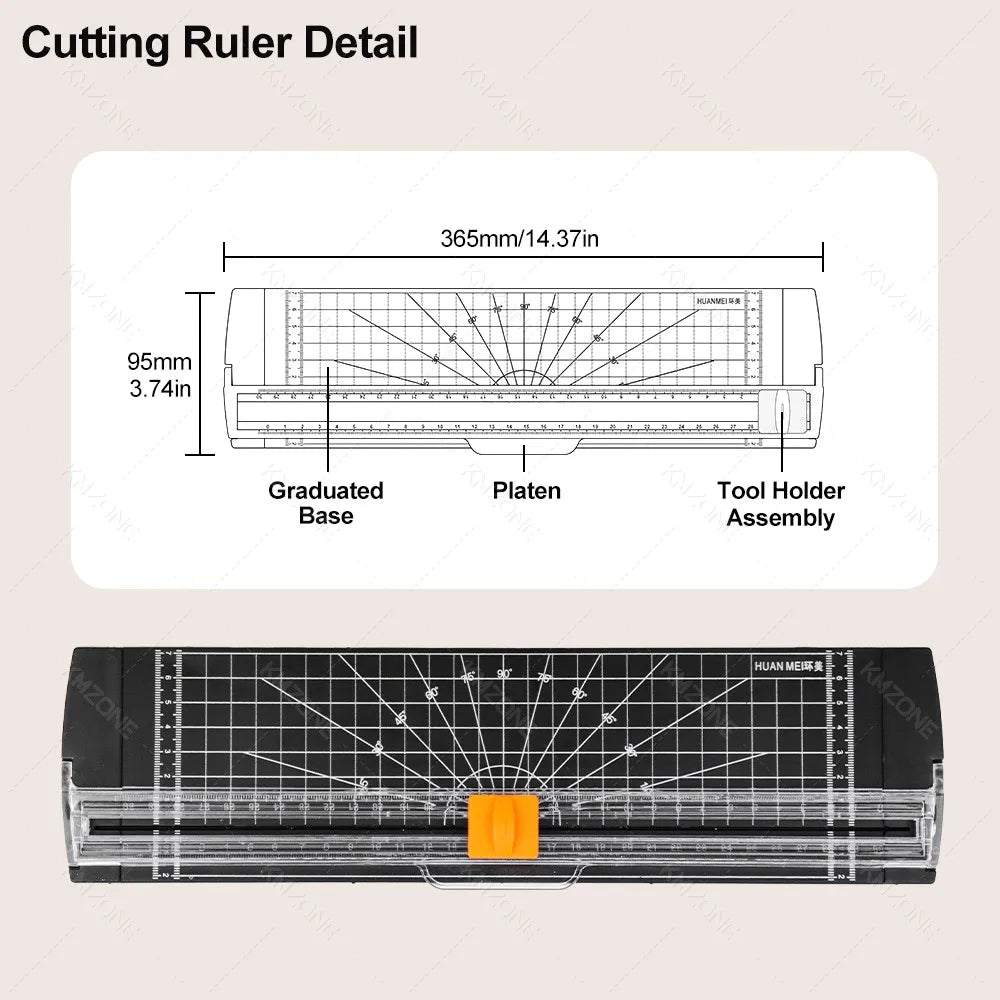 A4 Laminator Accessories 50pcs Laminating Film Pouch Lightweight Paper Cutter Binder Ring,Hole Corner Puncher, for Photo/File