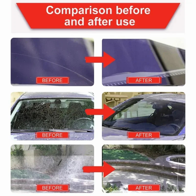 Glass Scratch Repair Wax Multi-Purpose Polishing Cream No Residue Car Window Glass Lens Deep Scratch Remover Protective Coating