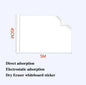 Width: 45CM Reusable Static Whiteboard Adheres To Walls Without Damage Easy To Apply and Remove Dry Eraser White Board