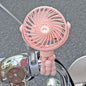 Korean Baby Cart Stroller Fans Portable Outdoor Fan Clip Cute Bear Bunny Rechargeable Handheld Electric Fan for Home 3 Speeds