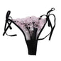 Ladies Women Embroidery Transparent Lingerie Lace Panties Underwear Panty Brief