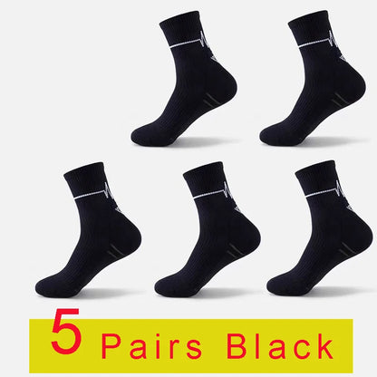 1/3/10 Pairs Professional Running Socks Men's Women Marathon Whiteline Cycling Socks Men Lady Sport Running Sports Socks
