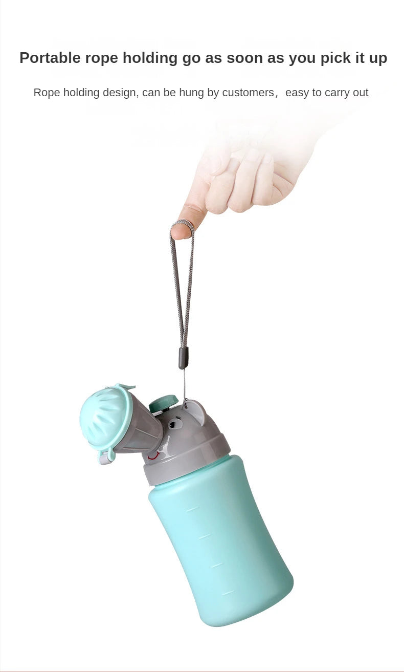 Portable Baby Hygienic Toilet Urinal For Boys Girls, Outdoor Car Travel Leak-Proof Potty, Children's Convenient Training Toilet