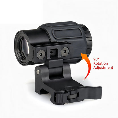 Tactical  G33 G43 G45 Sight Fixed 3X 5X Magnifier Scope with Quick Disassembly and Flipping for Airsoft Hunting Collimator