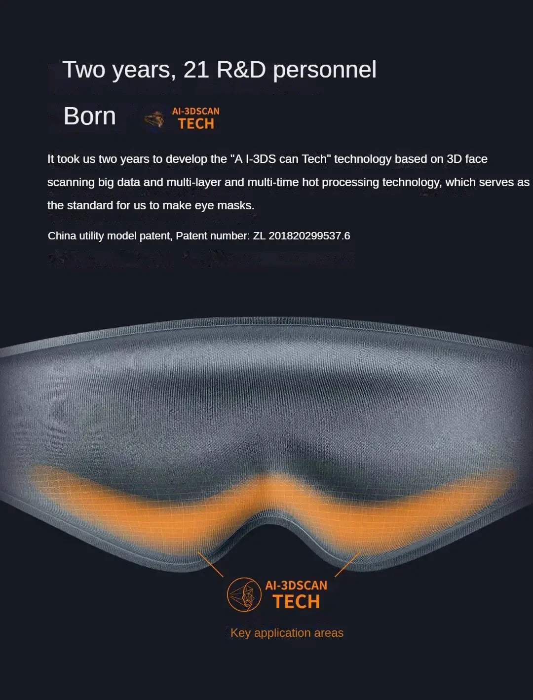 Dreamlight 2S Generation Full Shading Relaxing Eye Mask Sleeping Mask Sleeping Aid Eye Mask Travel Relax Cover Comfortable Rest