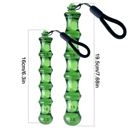 Massage Stick Smooth Thornless Meridian Acupoint Sticks Muscle Relaxation Suitable For Shoulders Neck Hips Jade Massager