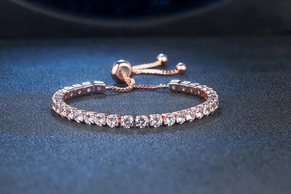Fashionable Zircon Tennis Bracelets for Women Dazzling Various Shape Crystal Chain on Hand Trend Sexy Party Accessories Jewelry