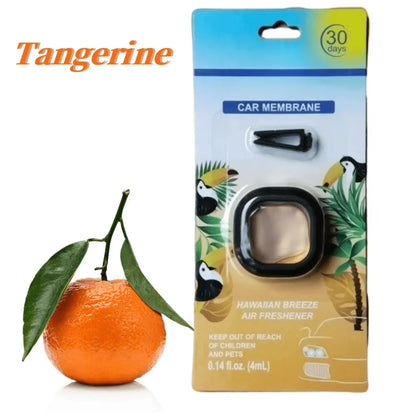 Long-Lasting Car Air Freshener Vent Clip Essential Oil Scented Odor Eliminator 0.14oz Alcohol-Free Fragrance for Fresh Car Smell