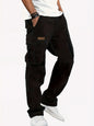 American style high street multi pocket workwear pants for men's new trendy loose straight leg versatile casual long pants