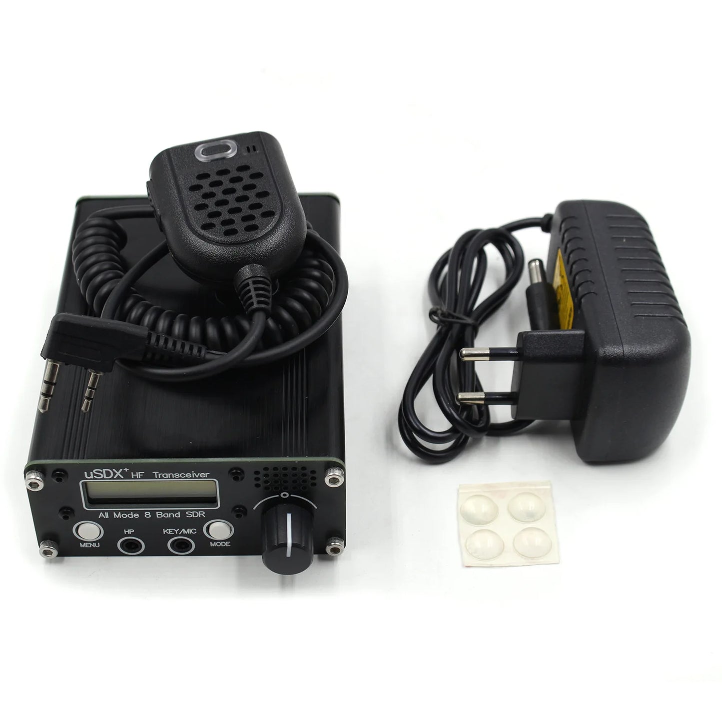 R1.02W  3-5W USDX+ V2 SDR Transceiver All Mode 8 Band HF Ham Radio QRP CW Transceiver 80M/60M/40M/30M/20M/17M/15M/10M