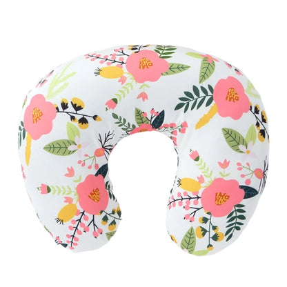 Removable Nursing Pillow Cover Newborn Bedding U-Shape Nursing Pillow Covers Lovely Printed Breastfeeding Pillow Cover