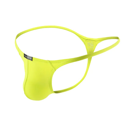 Solid Color Mens thong Elastic Seamless Man Underwear  Bikini Sexy Gay Male Jockstrap T-pants Breathable Homme Underpants Cueca