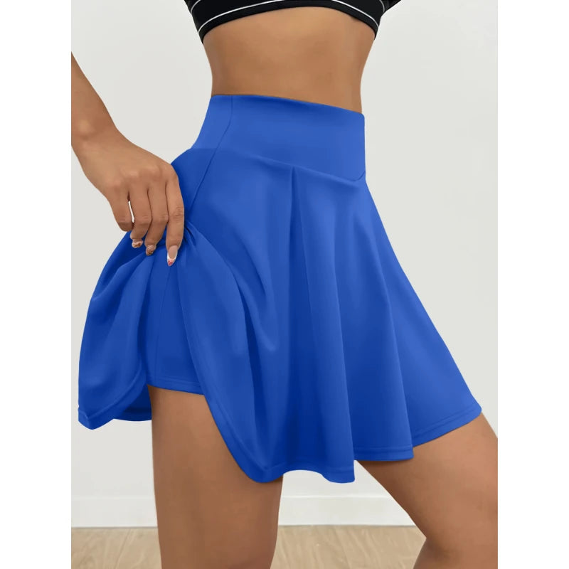 Female Half Body Skirt Hundreds of Skin Friendly Soft and Comfortable Pleated Skirt Casual Slim Solid Colour Skirt and Pants