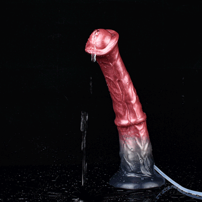 NNSX Horse Squirting Anal Plug Dildo Ejaculation Penis with Strong Sucker G-spot Stimulation Silicone Erotic Sex Toys For Woman