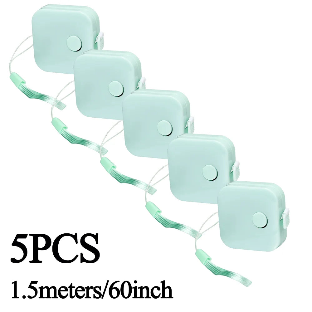 1.5m Portable Double Scale Tape Measure Multi-functional Soft Ruler for Weight Loss Medical Body Measurement Sewing Tailor Craft