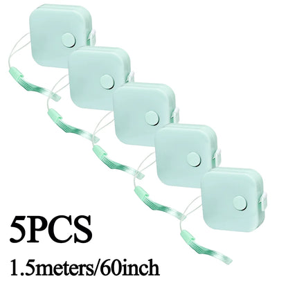 1.5m Portable Double Scale Tape Measure Multi-functional Soft Ruler for Weight Loss Medical Body Measurement Sewing Tailor Craft