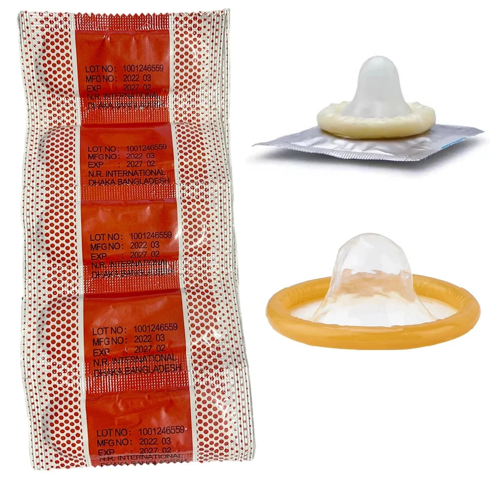 10pcs Hot Sale Wholesale Condoms in Bulk Different Type Of Penis Sleeves Extra Lubricated Smooth Condoms Contracepation Sex Toys